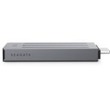 Seagate Ultra Compact SSD 1 TB , Externe SSD dunkelgrau, USB-C 3.2 Gen 2 (10 Gbit/s)