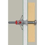 fischer Hohlraumdübel DuoHM 4x55 S TX  4 Stück, mit Panhead-Schraube