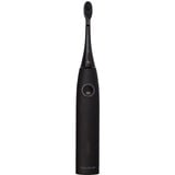 happybrush ECO VIBE 3 Starterkit All Black + 4 Refills, Elektrische Zahnbürste schwarz