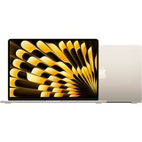 Apple MacBook Air (15") 2023 CTO, Notebook champagner, Polarstern, M2, 10-Core GPU, macOS Ventura, Deutsch, 1 TB SSD