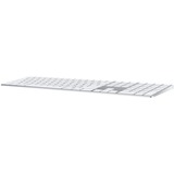 Apple Magic Keyboard mit Ziffernblock, Tastatur silber/weiß, DE-Layout, Scherenmechanik, 5er-Pack, für Mac, iPhone und iPad