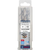 Bosch PRO Metal HSS-G Spiralbohrer, Ø 10,5mm 5 Stück, Arbeitslänge 87mm