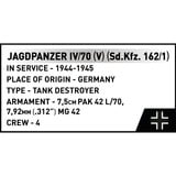 COBI Jagdpanzer IV/70 (V) (Sd.Kfz.162/1), Konstruktionsspielzeug Maßstab 1:28
