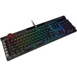 Corsair K100 RGB, Gaming-Tastatur schwarz, DE-Layout, Corsair OPX