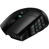 Corsair Scimitar Elite Wireless, Gaming-Maus schwarz