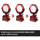 EINHELL Akku-Outdoor-Lampe GC-OL 18/1500 Li-Solo, LED-Leuchte ohne Akku und Ladegerät