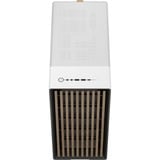 Fractal Design North Chalk White, Tower-Gehäuse weiß/holz, Mesh-Version