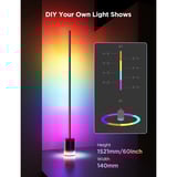 Govee Stehlampe 2, LED-Leuchte schwarz, Matter-Unterstützung