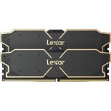 Lexar DIMM 16 GB DDR5-6000 (2x 8 GB) Dual-Kit, Arbeitsspeicher schwarz, LD5U08G60C38LG-RGD, Thor OC