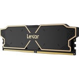 Lexar DIMM 16 GB DDR5-6000 (2x 8 GB) Dual-Kit, Arbeitsspeicher schwarz, LD5U08G60C38LG-RGD, Thor OC