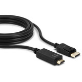 Lindy Adapterkabel DisplayPort > HDMI 10,2 Gbit/s schwarz, 1 Meter