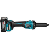 Makita Akku-Geradschleifer GD001GZ, 40Volt schwarz/blau, ohne Akku und Ladegerät