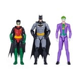 Spin Master Batman 30 cm Figuren-Set aus Batman (Rebirth), Robin und Joker, Spielfigur 