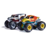 Spin Master Monster Jam 2er-Pack Iron Man vs. War Machine, Spielfahrzeug Maßstab 1:64