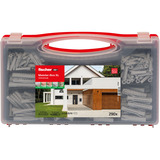 fischer Meister-Box XL Universal , Dübel hellgrau, 290-teilig