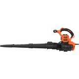 BLACK+DECKER 3-in-1 Elektro-Laubsauger BEBLV301-QS, Laubsauger/Laubbläser schwarz/orange, 3.000 Watt