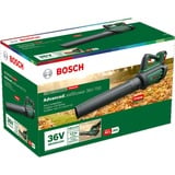 Bosch Heimwerken & Garten Akku-Laubbläser Advanced LeafBlower 36V-750 Solo, 36Volt grün/schwarz, ohne Akku und Ladegerät, 36V POWER FOR ALL