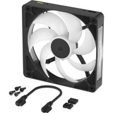 Corsair iCUE LINK RX140 II RGB, Gehäuselüfter schwarz, Black, 140 mm