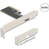 DeLOCK PCI Express x4 Karte zu 1 x extern OCuLink SFF-8612 - LP, Schnittstellenkarte 
