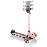 GLOBBER One K E-Motion Plus 4 Plus, E-Scooter rosa, mit Leuchtrollen