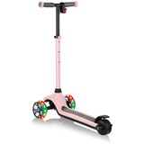 GLOBBER One K E-Motion Plus 4 Plus, E-Scooter rosa, mit Leuchtrollen