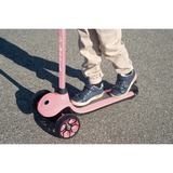 GLOBBER One K E-Motion Plus 4 Plus, E-Scooter rosa, mit Leuchtrollen