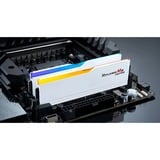 G.Skill DIMM 32 GB DDR5-6400 (2x 16 GB) Dual-Kit, Arbeitsspeicher weiß, F5-6400J3240G16GX2-RM5NRW, Ripjaws M5 Neo RGB, AMD EXPO