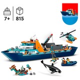 LEGO 60368 City Arktis-Forschungsschiff, Konstruktionsspielzeug 