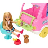 Mattel Barbie Chelsea 2-in-1 Camper, Spielfahrzeug 