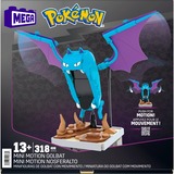 Mattel MEGA Pokémon Mini Motion-Golbat Bauspielzeug-Set für Sammler, Konstruktionsspielzeug 313 Teile