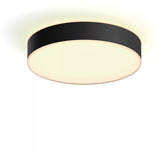 Philips HUE White Ambiance Enrave Deckenleuchte M, LED-Leuchte schwarz, inkl. Dimmschalter