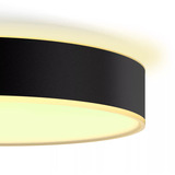 Philips Hue White Ambiance Enrave Deckenleuchte M, LED-Leuchte schwarz, inkl. Dimmschalter