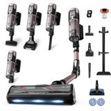 Rowenta X-Force Flex 16.60 Animal Aqua RH9CD9, Stielstaubsauger schwarz/hellbraun