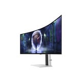 Samsung Odyssey S49DG934SU QD-OLED, Gaming-Monitor 124 cm (49 Zoll), silber, DQHD, Curved, HDMI, DP, Micro-HDMI, USB-C, 240Hz Panel
