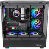 Thermaltake CT140 Reverse ARGB Sync PC Cooling Fan, Gehäuselüfter schwarz, 2er Pack, Reverse, 140 mm