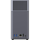 UGREEN DH2300 Bundle mit 2x Seagate IronWolf NAS 4 TB CMR schwarz