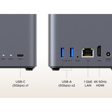 UGREEN DH2300 Bundle mit 2x Seagate IronWolf NAS 4 TB CMR schwarz