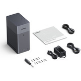 Ugreen DH2300 Bundle mit 2x Seagate IronWolf NAS 4 TB CMR schwarz