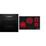 Bosch HBD632LS81  Serie 6, Backofen-Set schwarz/silber