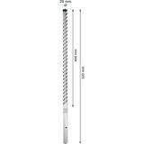 Bosch Professional EXPERT Hammerbohrer SDS-max-8X, Ø 20mm Arbeitslänge 400mm