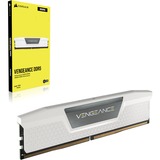 Corsair DIMM 32 GB DDR5-5600 (2x 16 GB) Dual-Kit, Arbeitsspeicher weiß, CMK32GX5M2B5600C36W, Vengeance, INTEL XMP