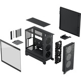Fractal Design Pop 2 Air Black TG, Tower-Gehäuse schwarz, Tempered Glass