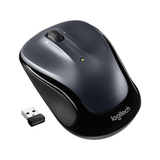 Logitech M325S dunkelsilber/schwarz, kompatibel mit Windows/macOS/ChromeOS, Chromebook zertifiziert