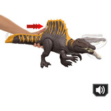 Mattel Jurassic World Tail Thrasher Spinosaurus-Actionfigur, Spielfigur 