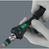 Wera Zyklop Speed-Knarre 8000 C Black Edition, 1/2" schwarz/grün, mit schwenkbarem Kopf