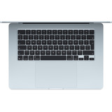 Apple MacBook Air (15") 2025 CTO, Notebook hellblau, 24 GB, 256 GB (256 GB SSD), M4, Deutsch