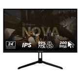 Arozzi Nova 24T1K200, Gaming-Monitor 61 cm (23.8 Zoll), schwarz, FullHD, IPS, HDMI, DP, Adaptive-Sync, HDR, 200Hz Panel
