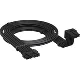 Corsair Typ 5 > 90°-12V-2x6-GPU-Stromkabel (Stil A) schwarz, 65cm, Sense Pins unter dem 12-poligen Anschluss