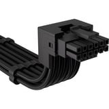 Corsair Typ 5 > 90°-12V-2x6-GPU-Stromkabel (Stil A) schwarz, 65cm, Sense Pins unter dem 12-poligen Anschluss