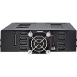 DeLOCK 5.25″ Wechselrahmen für 8 x 2.5″ SATA oder SAS HDD / SSD mit Schloss, Einbaurahmen 
